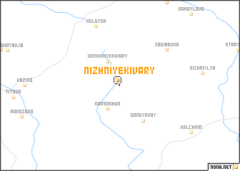 map of Nizhniye Kivary