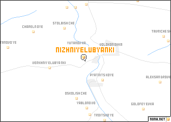 map of Nizhniye Lubyanki