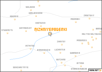 map of Nizhniye Padërki