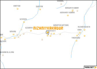 map of Nizhniy Kakadur