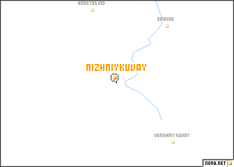 map of (( Nizhniy Kuvay ))