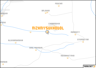 map of Nizhniy Sukhodol