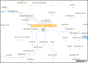 map of Nizhniy Verbizh