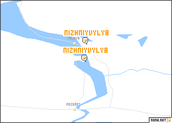 map of Nizhniy Vyl\