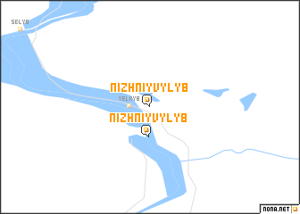 map of Nizhniy Vyl\