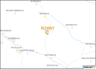 map of Nizhniy