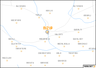 map of Nizip