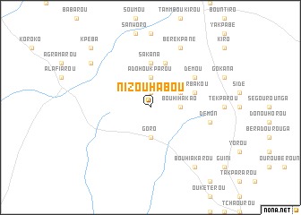 map of Nizouhabou