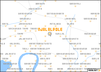 map of NʼJalal Pole