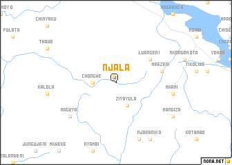 map of Njala