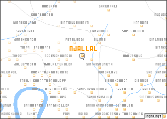 map of Njallal