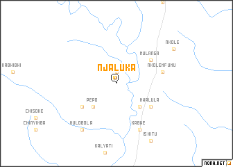 map of Njaluka