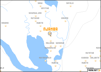 map of Njamba