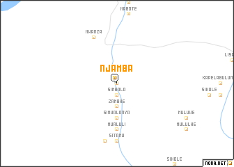 map of Njamba