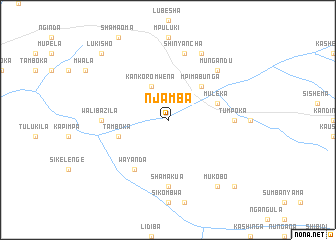 map of Njamba