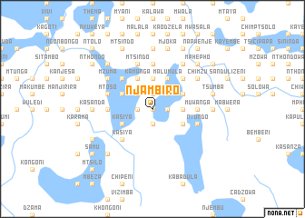 map of Njambiro