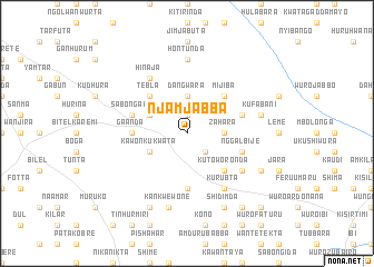 map of Njamjabba