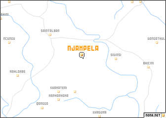 map of Njampela