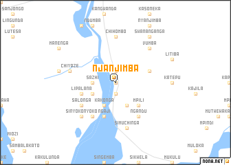 map of Njanjimba