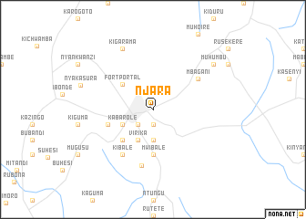 map of Njara