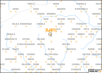 map of Njati