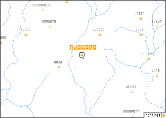 map of Njawara