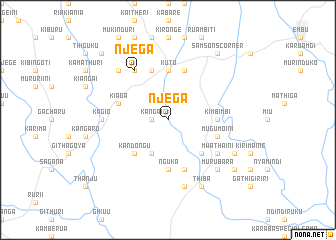 map of Njega