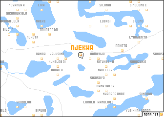 map of Njekwa