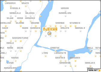 map of Njekwa