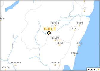 map of Njele