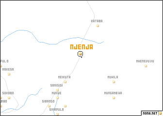 map of Njenja