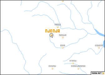 map of Njenja