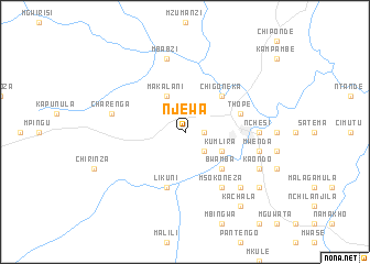 map of Njewa