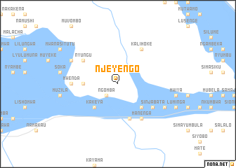 map of Njeyengo