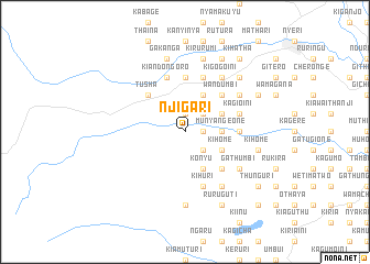 map of Njigari