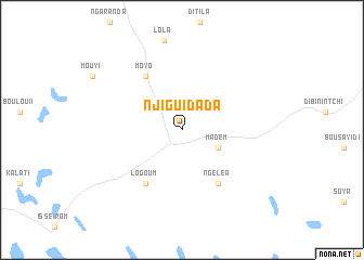 map of Njiguidada