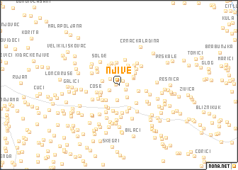 map of Njive