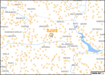 map of Njive