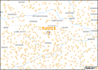 map of Njivice