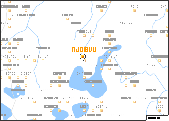 map of Njobvu