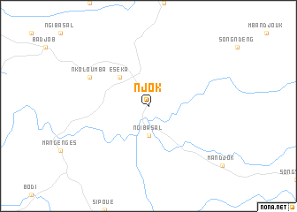 map of Njok