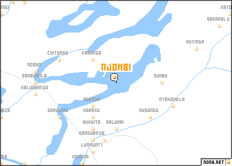 map of Njombi