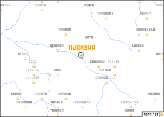 map of Njombwa