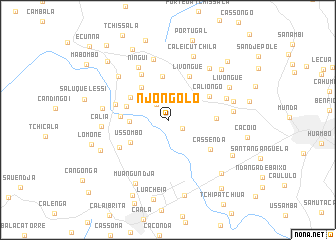 map of Njongôlo