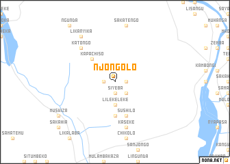 map of Njongolo