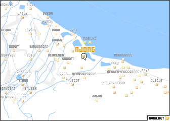 map of Njong