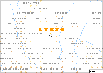 map of Njoni Kapema