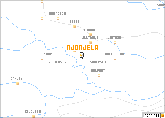 map of Njonjela