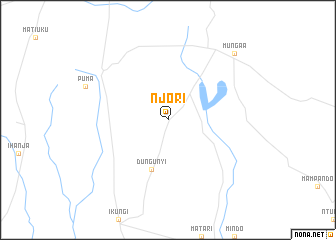 map of Njori