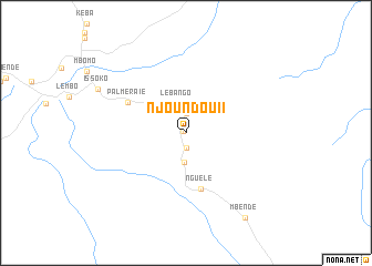 map of Njoundou II